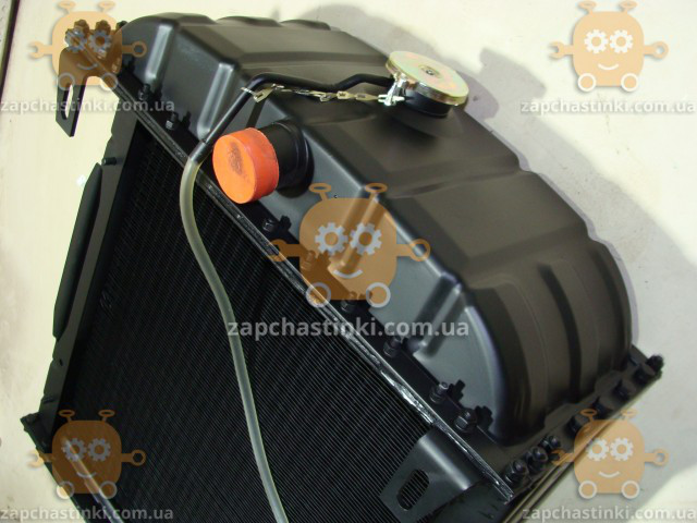 Радиатор охлаждения ЮМЗ с двигателем Д65 (4-х рядный алюминевый) (радиатор основной) (пр-во ДК Украина) - фото №4