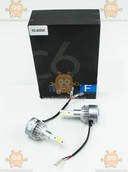 LED лампы головного света лампа LED H3 C6 12v-24v 6000k 3800L радиатор с вентилятором
