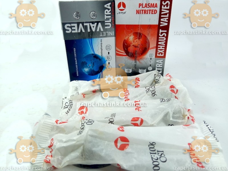 Клапана ВАЗ 21083 - 21099 1.5л (к-кт 8шт) (пр-во AMP Польша) качество супер! АГ 7496 - фото