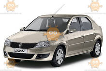 Мухобойка Renault Logan I седан/универсал 2004-2013 Azard