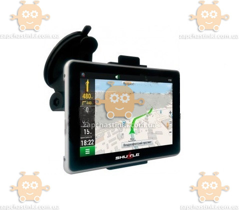 Навигатор GPS 5" 800x480, 128RAM, 4Gb, iGO, Navitel Shuttle - фото