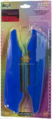 Накладка (спойлер) стеклоочистителя СИНИЙ 2шт (пр-во SPARCO Италия) ПД 66847