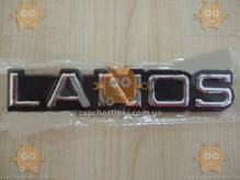 Эмблема багажника надпись - "LANOS"