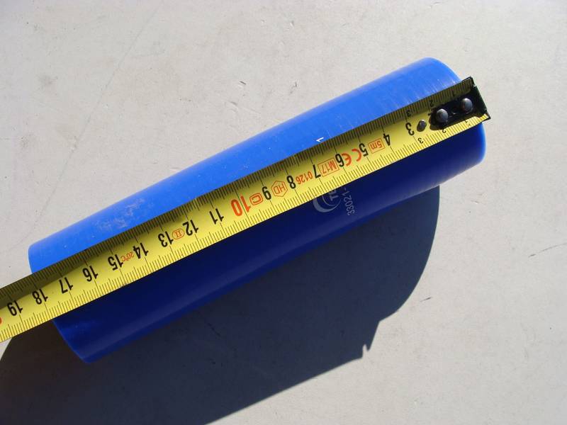 Патрубок радиатора Газель УМЗ 4215 3л 100л.с СУПЕР УСИЛЕННЫЙ! силикон 4 слоя! (нижний 1шт) (пр-во TEMPEST) - фото №2