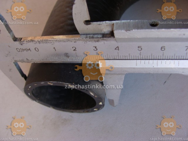 Патрубок радиатора Газель УМЗ 4215 3л. 100л.с. (МТЗ верхний) 3817 (пр-во РТИ) Все габариты на фото! - фото №5