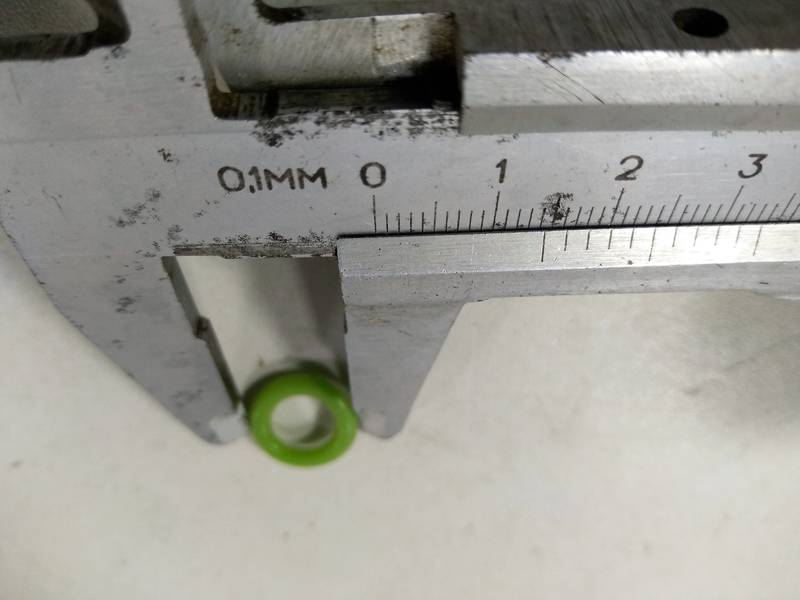 Кольцо форсунки уплотнительное Газель УМЗ 4216 ЕВРО-4 СИЛИКОН (узкое) (2,5х14,5мм) (ПТП) М 3827623 АГ 69529 - фото №3