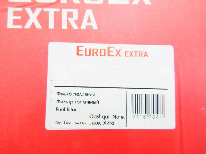 Фильтр топливный DACIA LOGAN тонкой очистки (мочалка) (пр-во EuroEx Венгрия) ЕЕ 110653 116704 З 251193 - фото №2
