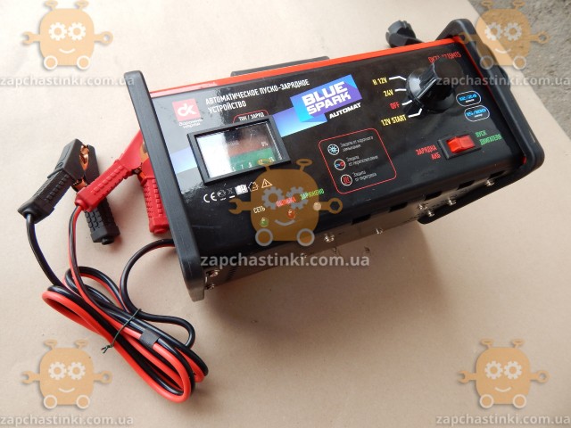 Пуско-зарядное устройство 12-24V 15A/100A (старт) аналоговый и LED индикаторы (пр-во ДК Украина) - фото №5