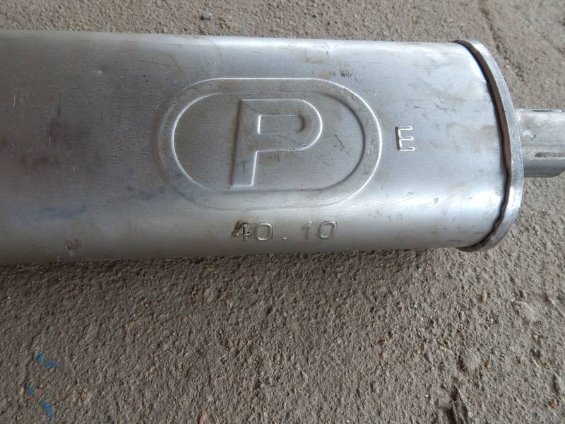 Резонатор Волга 3110 АЛЮМИНИЗИРОВАННЫЙ! (и на 31105 старого образца) (пр-во Polmostrow) ПД 77637 - фото №2