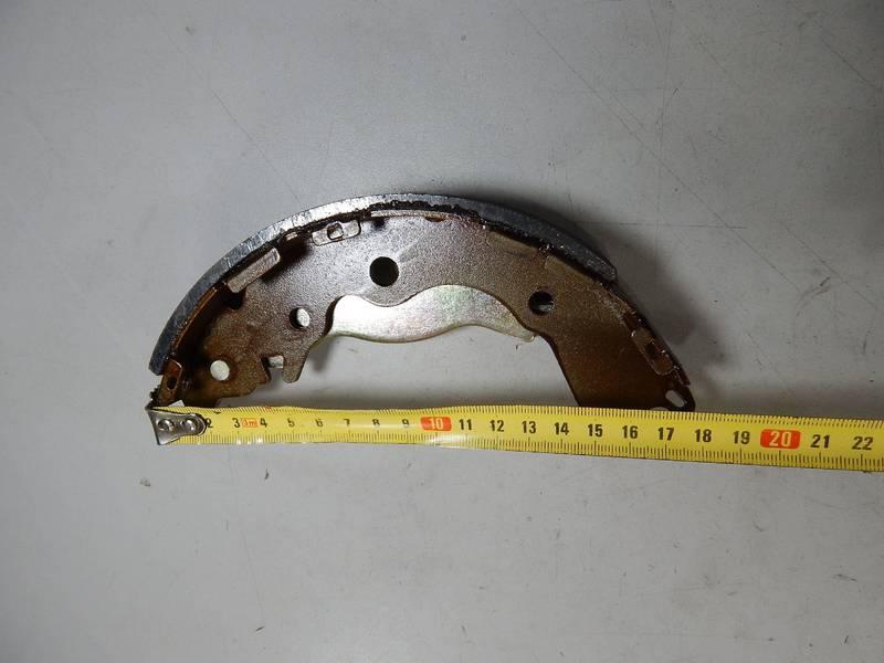 Колодки тормозные Hyundai ACCENT, M37, KIA RIO задние 4шт (после 2006г) (пр-во CRB Корея) ЕЕ 98443 - фото №9