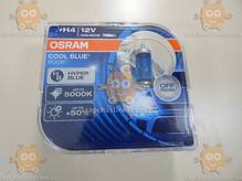 Лампа H4 12V 100/90W P43 5000K Cool Blue Hyper (2шт) (пр-во OSRAM) З 916673