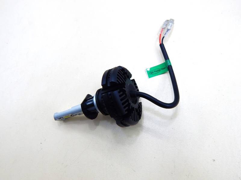 Светодиодные LED лампы H1 6000K 6000LM 50W (9, 12-24V) (2шт с фильтрами) САМЫЕ МОЩНЫЕ! (пр-во HEADLIGHT X3) ТМ - фото №5