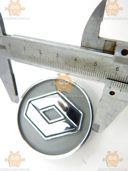 Эмблема колеса RENAULT (4шт) пластик (колпачки колеса для титанов) (диаметр ф60мм) 171103 - фото №5
