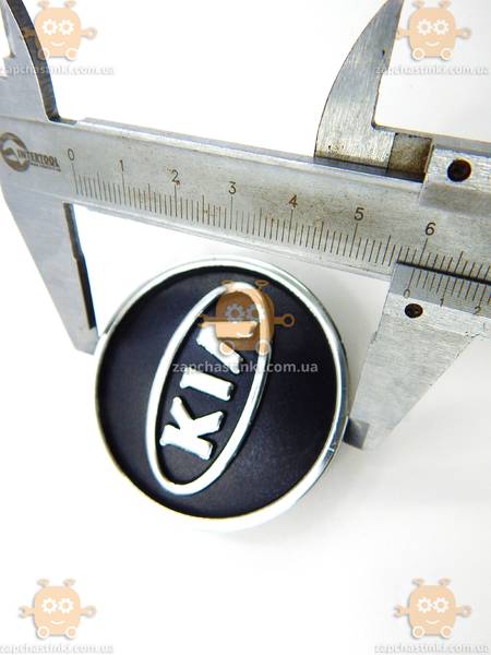 Эмблема колеса KIA (4шт) пластик (колпачки колеса для титанов) (диаметр ф60мм) 171103 - фото №5