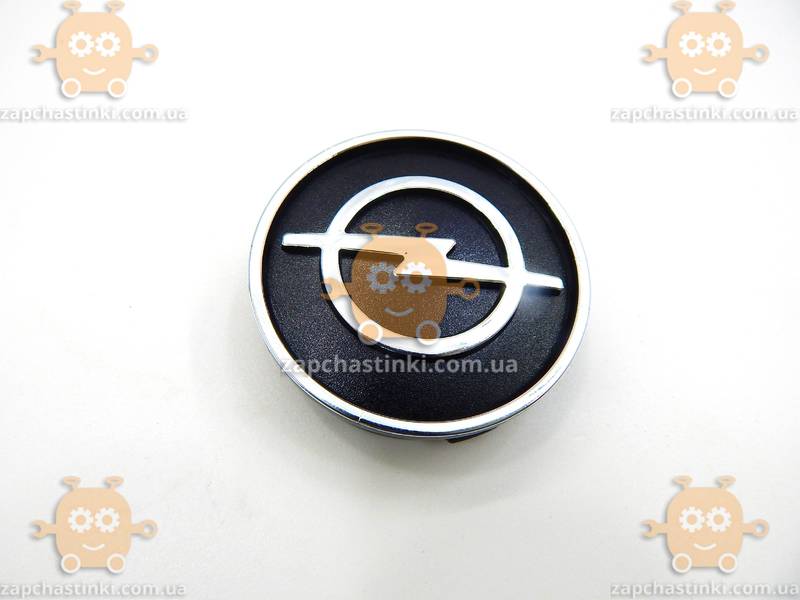Эмблема колеса OPEL (4шт) ЧЕРНЫЕ пластик (колпачки колеса для титанов) (диаметр ф60мм) 171103 - фото №3