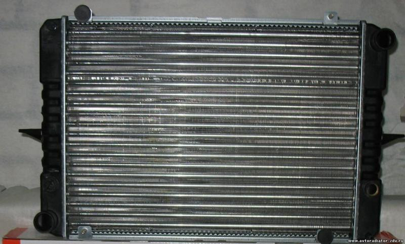 Радиатор охлаждения Газель С/О 3-ряд алюм. ДК - фото