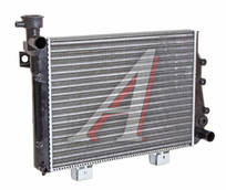 Радиатор охлаждения ВАЗ 2107 алюм (пр-во ДК)