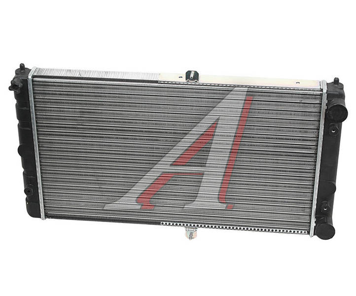 Радиатор охлаждения ВАЗ 2112 алюм. пр-во ДК - фото