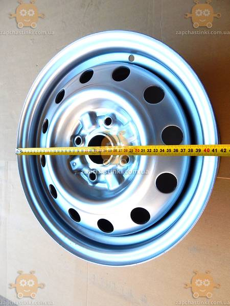 Диск колесный CHEVROLET LACETTI R15х6,0J 4x114,3 Et 45 DIA 56,6 (серебряный) (а также на другие авто в описании) (пр-во ДК) - фото №3
