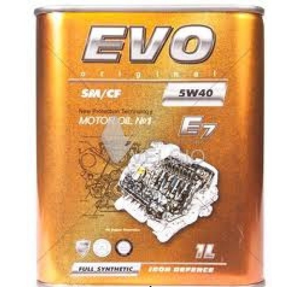 Масло моторное EVO 5W40 E7 SM/CF (4л) - фото