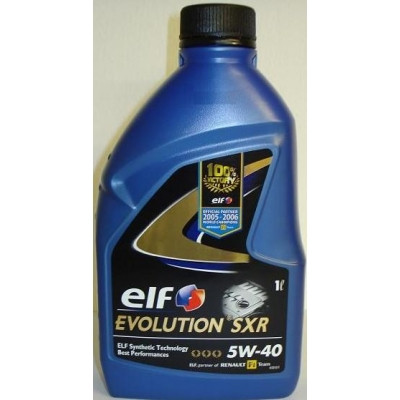 Масло моторное ELF 5W40 EVOLUTION SXR 5л - фото