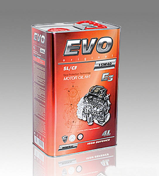 Масло моторное EVO 15W40 E3 SM/CF 1л - фото