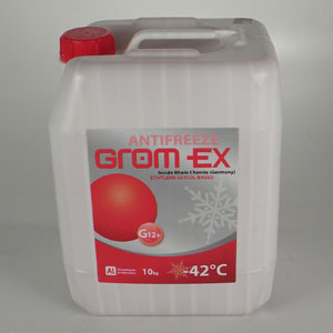 Антифриз GROM-EX -42С (красный) 10кг - фото