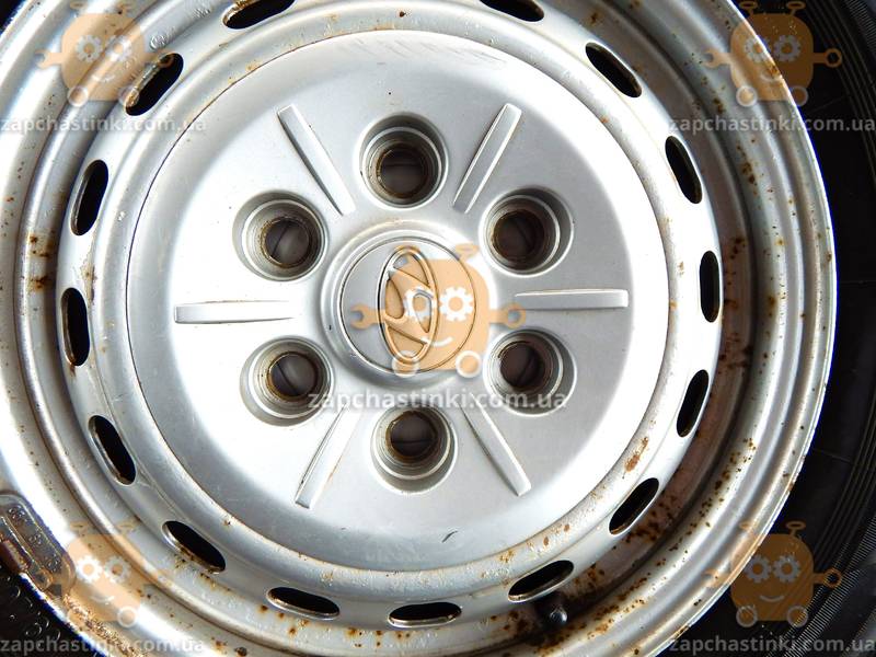 Колесо HYUNDAI H1 шина + диск + колпак (1шт в сборе) (пр-во HYUNDAI Росава) (Предполата 200грн) - фото №7