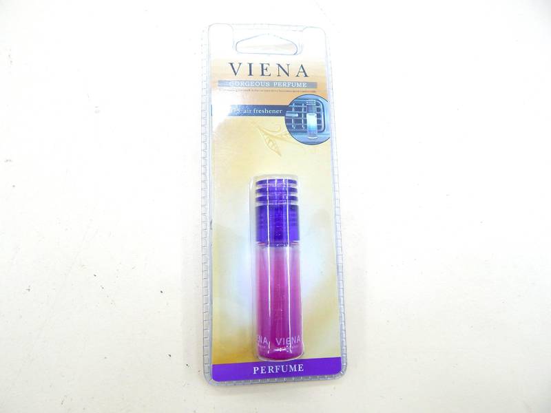 Ароматизатор на панель флакон (парфум для авто) PERFUME розовый (пр-во VIENA) AU - фото №4
