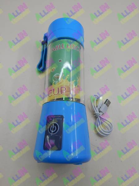 Блендер Smart Juice Cup Fruits USB (портативный) голубой (пр-во Juice Cup) - фото №2