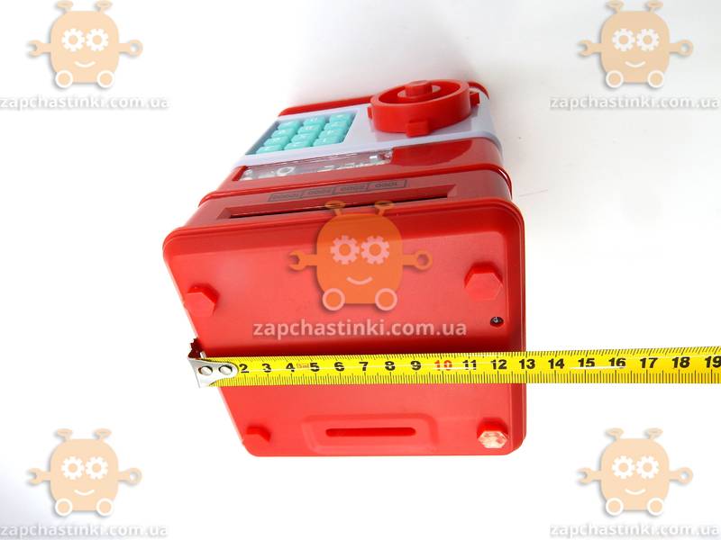 Электронный Сейф копилка с кодовым замком! (модель RED BANK) (робот - копилка) - фото №6