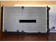 Радиатор охлаждения ВАЗ 1118 Калина c кондиционером PANASONIC алюминиево-паяный (пр-во ЛУЗАР Завод)