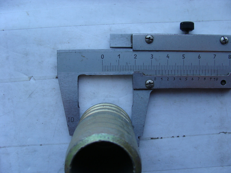 Переходник ф32мм (соеденитель) (метал) для авто марки ВАЗ и иномарки - фото №3
