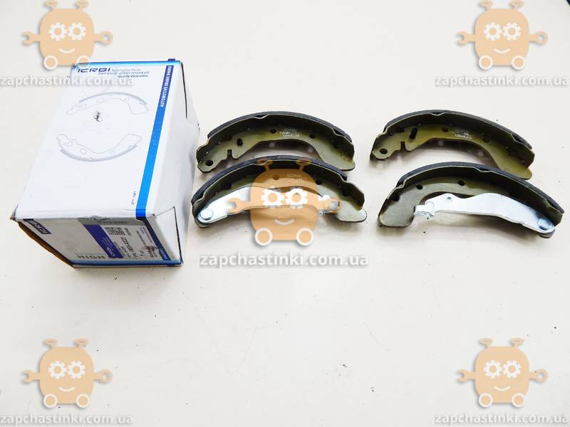 Колодки тормозные задние CHEVROLET AVEO комплект (пр-во CRB Корея) ЕЕ 97242 - фото №3