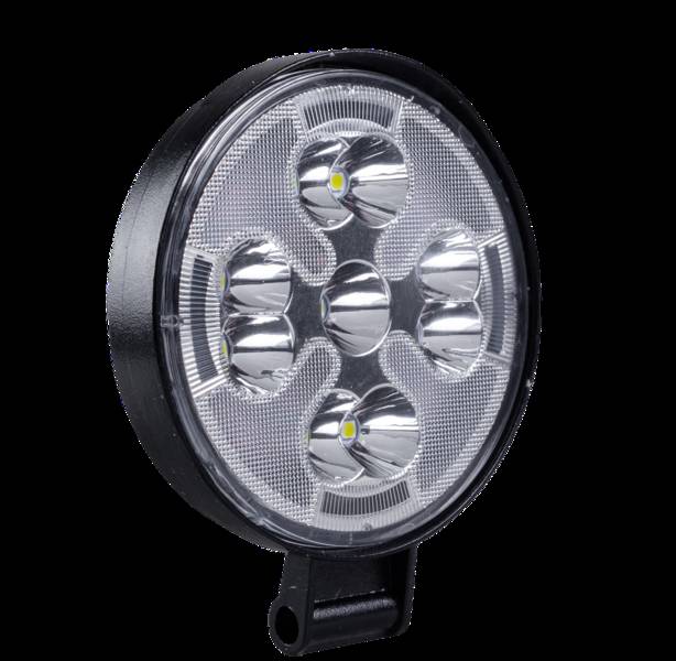 Фара LED круглая (9 led диодов по кругу) 6000K (10х10х1.5мм) АТП LED-9LEDROUND Предоплата - фото №2