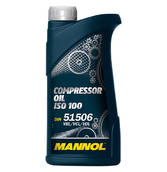 Масло компрессорное Compressor Oil ISO 100 1л (пр-во Mannol Германия) ФЮ 372/10 З 65443