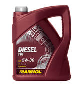 Масло моторное 5W-30 Diesel TDI SN/CH-4, С2/С3 5л (пр-во Mannol Германия) ПД 285139