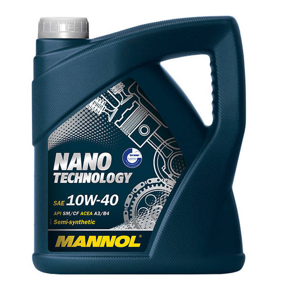 Масло моторное 10W-40 Nano Technology SM/CF 4л (пр-во Mannol Германия) ФЮ 131/2 - фото