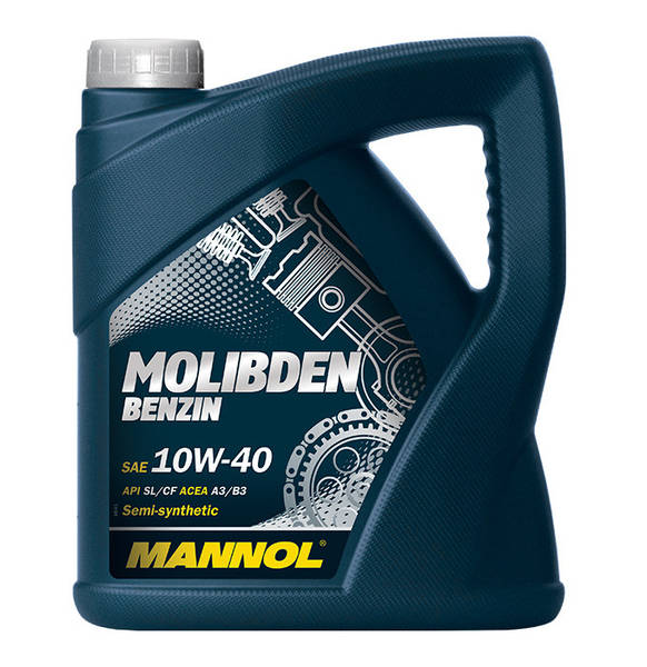 Масло Mannol Germany Molibden Benzin 10W-40 - фото