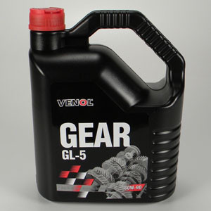 Масло трансмиссионное VENOL Gear 80W90 GL-5 5 л - фото