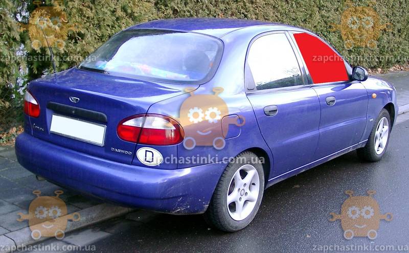 Стекло боковое DAEWOO LANOS переднее ПРАВОЕ опускное (пр-во БОР) ГС 90931 Предоплата 200грн - фото