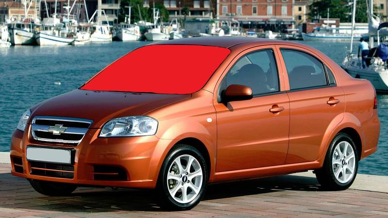 Стекло лобовое CHEVROLET AVEO после 2011г. (пр-во AGС) ГС 97819 (предоплата 550 грн) - фото