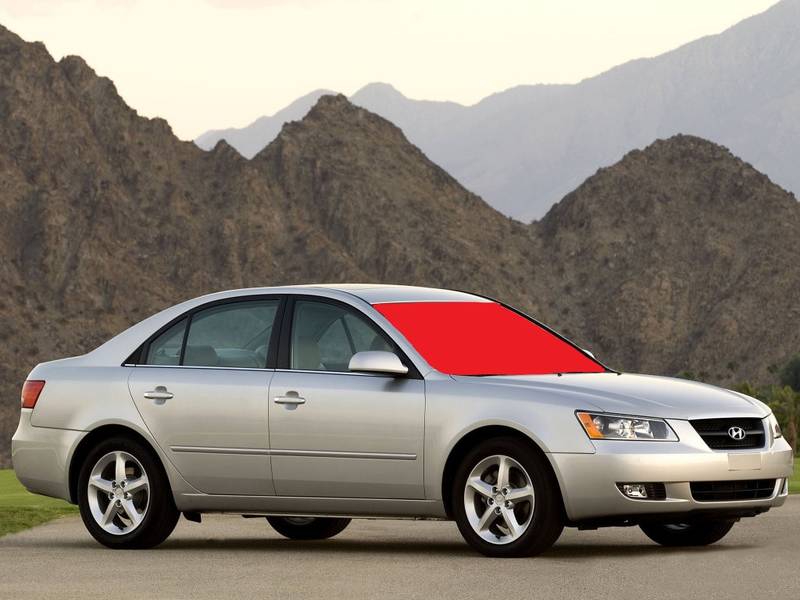 Стекло лобовое HYUNDAI SONATA NF 2005-10г. (пр-во XYG) ГС 103758 (предоплата 350 грн) - фото