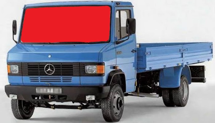 Стекло лобовое MERCEDES 609, 814 низкий 1986г. (пр-во ORION GLASS Украина) ГС 101994 (предоплата 350 грн) - фото