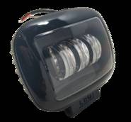 Фара LED прямоугольная 30W (3 диода) black АТП LED-0330B Предоплата