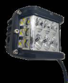 Фара LED прямоугольная 60W (12 диодов) (луч 180 `С) АТП LED-0260 Предоплата