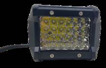 Фара LED прямоугольная 72W (24 диода) 98 мм АТП LED-C4-72 Предоплата