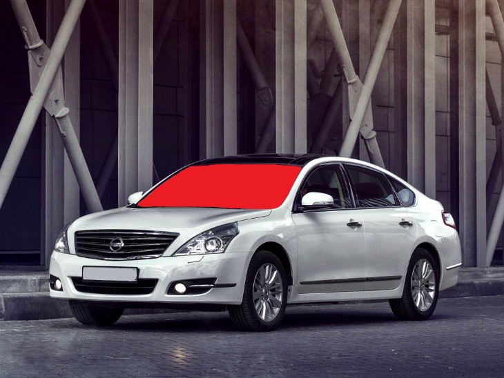 Стекло лобовое NISSAN TEANA J32 2008-14г. МПЗ (пр-во SAFE GLASS Украина) ГС 100534 (предоплата 300 грн) - фото