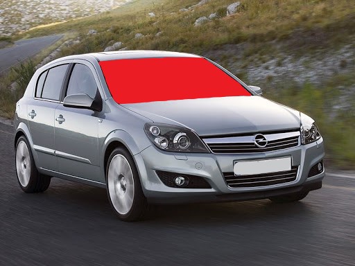 Стекло лобовое Opel Astra Н после 2004г. полоса, инкапс (пр-во XYG) ГС 98656 (предоплата 450 грн) - фото