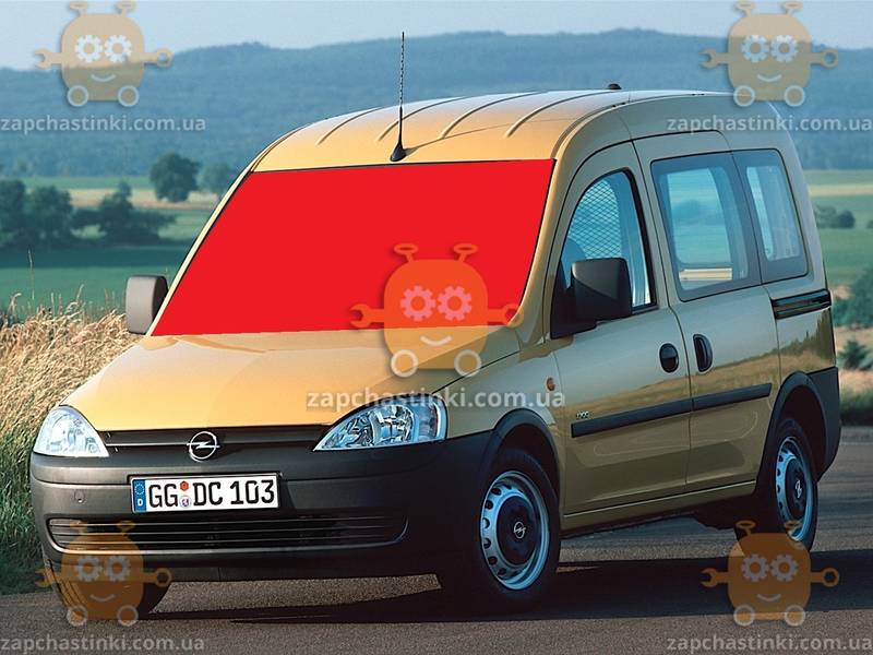 Стекло лобовое Opel Combo после 2001г. ПШТ SFU (пр-во FUYAO) ГС 104315 (предоплата 350 грн) - фото